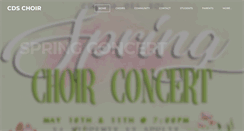 Desktop Screenshot of cdschoir.com